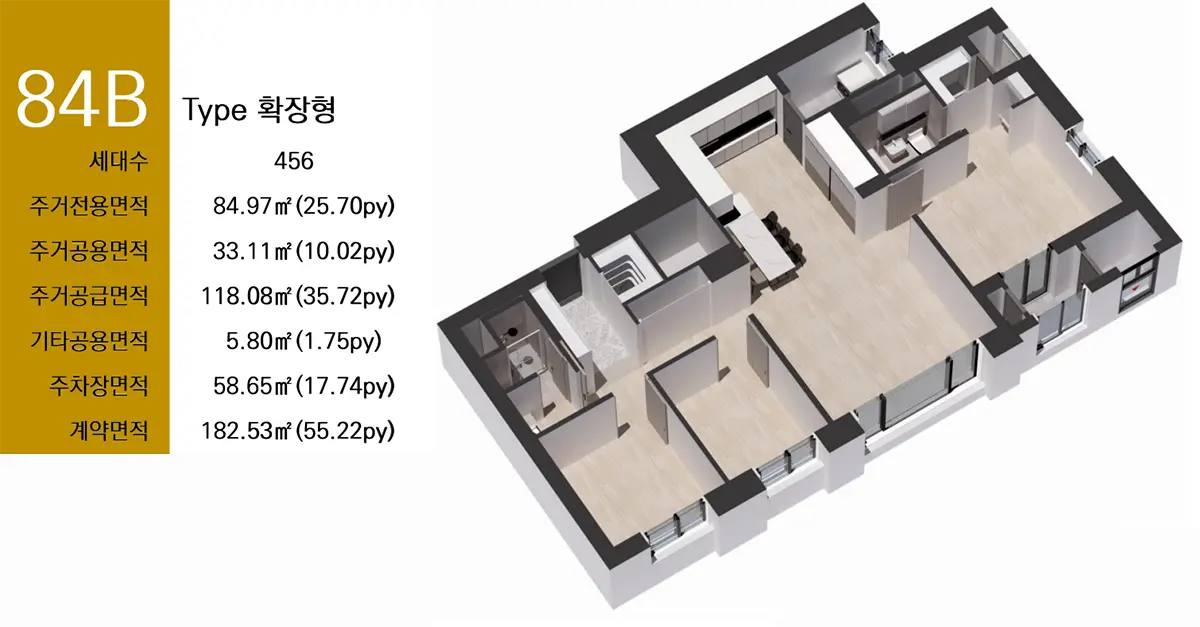 84BTYPE평면도